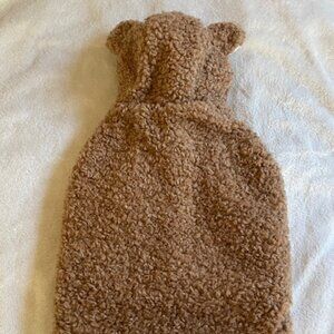 DOG CLOTHES, COSTUME, SHERPA HOODIE, TAN (BEAR)